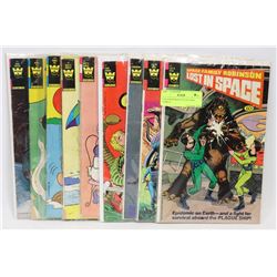 9 OLD WHITMAN COLLECTORS COMICS