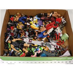 HUGE FLAT OF COLLECTORS ACTION FIGURES