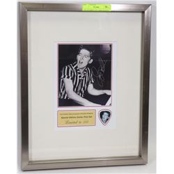 1 OF 100 JERRY LEE LEWIS FRAMED GUITAR PIC