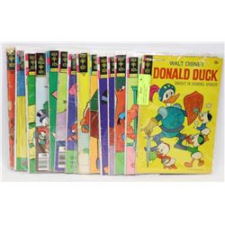 15 DISNEY OLD GOLD KEY COLLECTORS COMICS
