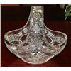Image 1 : CRYSTAL BASKET 9"X8".
