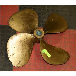 23" BRONZE 4 BLADE PROPELLOR