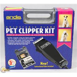 ANDIS ADJUSTABLE BLADE PET CLIPPER.