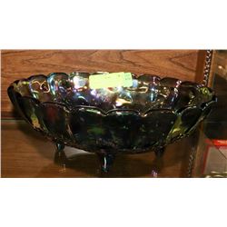 CARNIVAL GLASS FRUIT BOWL