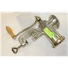 Image 1 : CAST IRON TABLE TOP MEAT GRINDER.