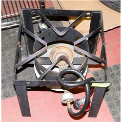 PROPANE OUTDOOR COOK STAND.