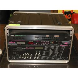 VINTAGE DJ STACKING UNIT CONTAINING ROLAND A-880