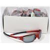 Image 1 : BOX OF OAKLEY STYLE RED & BLACK STYLE DESIGNER
