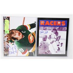 LOT OF 2 MOVIE SLAPSHOT ROSS SMITH "BARCLAY