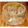 Image 1 : PINWHEEL CRYSTAL BOWL