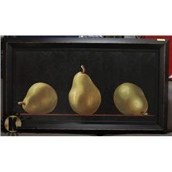 LARGE SHOWHOME PICTURE 3 PEARS 57: TALL X 32" WIDE