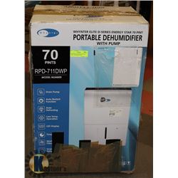 WHYNTER DE HUMIDIFIER WITH PUMP /  PORTABLE ELITE