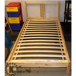 IKEA SINGLE BEDBED FRAME WITH HEADBOARD