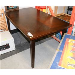 NEW WOOD TONE KITCHEN TABLE. FURNITURE
