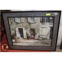 GRAY & BLACK FRAME SHOW HOME PICTURE.