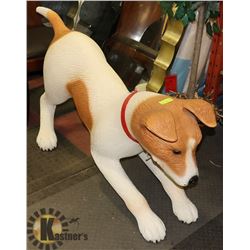 LARGE PLASTIC HANGING DOG FIXTURE