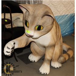 LARGE PLASTIC HANGING CAT FIXTURE