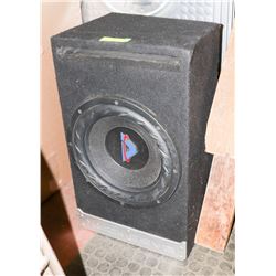 BASE WORKS SUBWOOFER BOX WITH 12" SUBWOOFER
