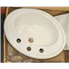 Image 1 : NEW DROP IN BATHROOM SINK
