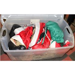 TOTE OF CHRISTMAS ORNAMENTS