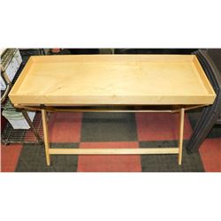 FOLDING WOOD STAND 44X18X29