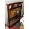 Image 1 : WOOD FRAMED MIRROR