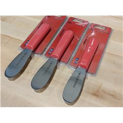3.5" SERRATED SANDWICH SPREADERS-LOT OF 3 -5688E