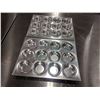 Image 1 : 12 CUP ALUMINUM MUFFIN PANS - LOT OF 2