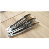 Image 1 : 12" STAINLESS EXTRA HEAVY DUTY TONGS - LOT OF 3