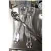 Image 1 : 15" STAINLESS PERFORATED SPOONS - LOT OF 3