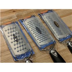 FINE, COARSE, EXTRA COARSE GRATERS - SET OF 3