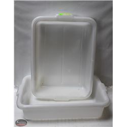 TOTE BOX - LOT OF 2 - NATURAL COLOUR