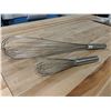 Image 1 : 24" AND 12" WHISKS - LOT OF 2
