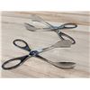 Image 1 : 11" SALAD TONGS, CHEF & SOMMELIER - LOT OF 2