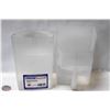 Image 1 : LOT OF TWO 104OZ/3L PLASTIC MEASURING SCOOP