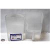 Image 1 : LOT OF TWO 104OZ/3L PLASTIC MEASURING SCOOP