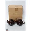 Image 1 : NEW TEAPOT 2 CUP - BROWN - LOT OF 6