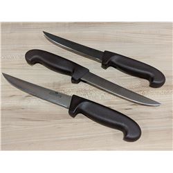 6" BONING KNIVES, JOHNSON-ROSE 25123 - LOT OF 3