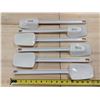 Image 1 : 16" WHITE RUBBER "SPOONULAS" - LOT OF 6