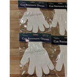 SMALL (8.75") CUT-RESISTANT GLOVES - LOT OF 2