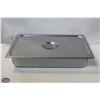Image 1 : FULL SIZE STAINLESS STEEL INSERT W/ LID