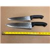 Image 1 : USED SHARPENED KNIVES LRG BLADE - LOT OF 2