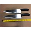 Image 1 : USED SHARPENED KNIVES LRG BLADE - LOT OF 2