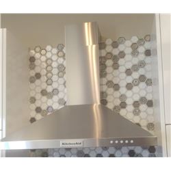 KITCHENAID HOOD FAN SIZE: 30"W X 19¾"D
