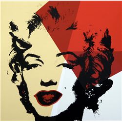 Andy Warhol- Silk Screen "Golden Marilyn 11.42"