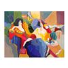 Image 1 : Isaac Maimon, "Something To Say" Limited Edition Serigraph, Numbered and Hand Signed with Letter of 