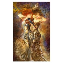 Lena Sotskova,  Revelation  Hand Signed, Artist Embellished Limited Edition Giclee on Canvas with CO