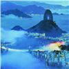 Image 2 : H. Leung, "Rio at Dusk" Limited Edition on Canvas, Numbered and Hand Signed with Letter of Authentic