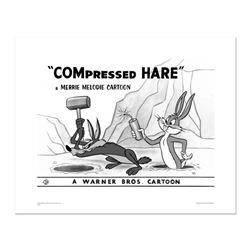 "Compressed Hare, Mallet" Numbered Limited Edition Giclee from Warner Bros. with Certificate of Auth