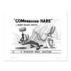 Image 1 : "Compressed Hare, Mallet" Numbered Limited Edition Giclee from Warner Bros. with Certificate of Auth